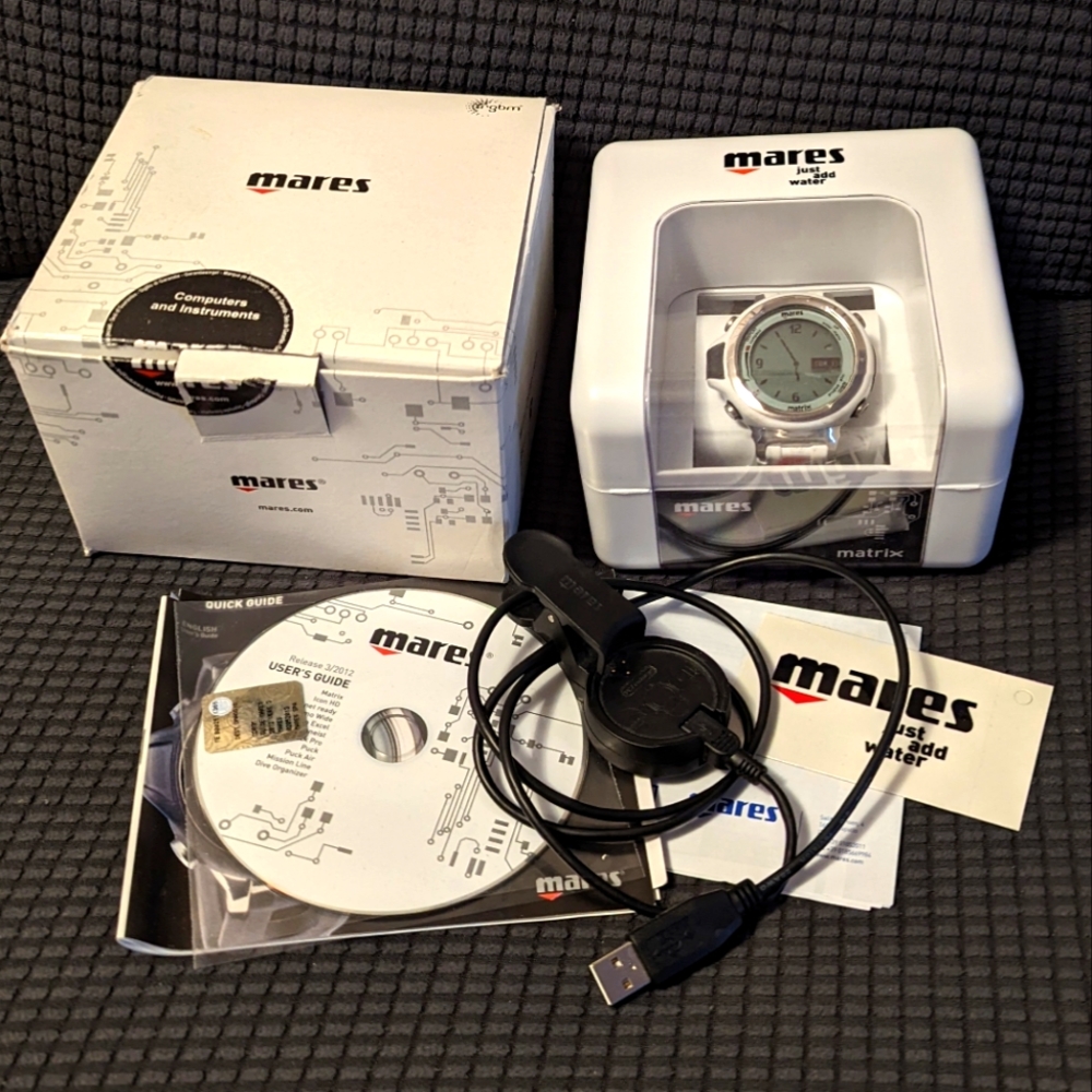 COPY - Mares Matrix White dive computer
